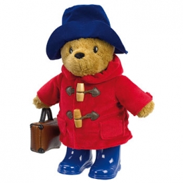 Paddington Bear - Classic Standing with Boots & Suitcase 22cm